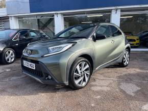 Toyota Aygo X 1.0 VVT-i Exclusive 5dr Auto- ONE OWNER - NAV - CAMERA - BLUETOOTH - CRUISE Hatchback Petrol Green at CSG Motor Company Chalfont St Giles