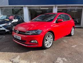 Volkswagen Polo 1.0 TSI 115 SEL 5dr - NAV - CAR PLAY - CLIMATE - PARKING SENSORS Hatchback Petrol Red at CSG Motor Company Chalfont St Giles