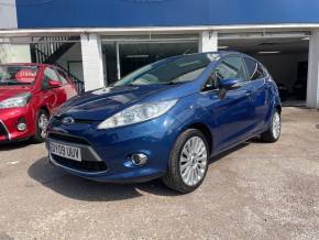 Ford Fiesta 1.4 Titanium 5dr Hatchback Petrol Blue at CSG Motor Company Chalfont St Giles